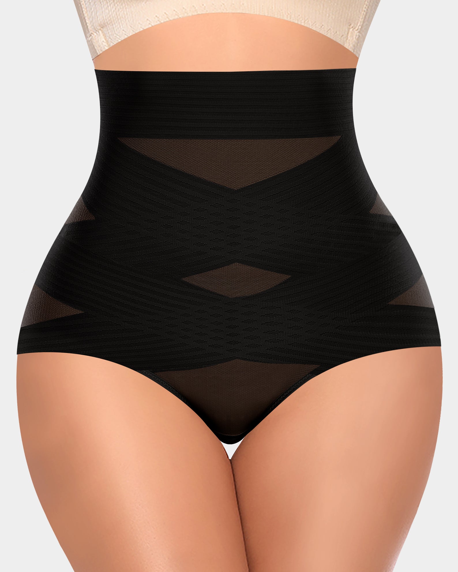 Naturana Invisible Reinforced High Waisted Panty Girdle Perfect Body 0046