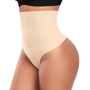 Tummy Control Thong Shapewear High Waisted Body Shaper Panties Shaping Underwear
