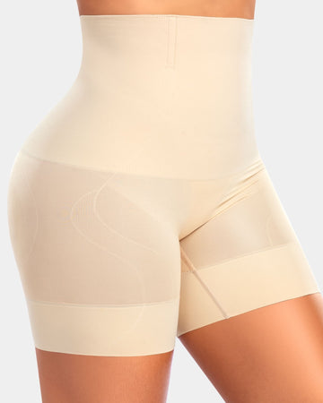 Seamless High-Waisted Mid-Thigh Shorts
