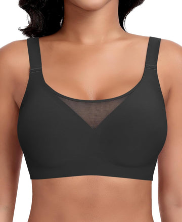 Triangle Mesh Front Bra