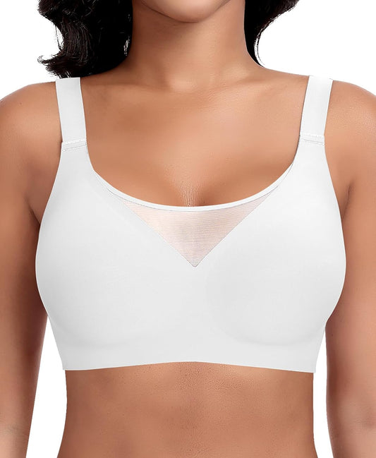 Triangle Mesh Front Bra