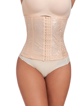 Werena Womens Waist Shapewear Lace Floral Waist Trainer