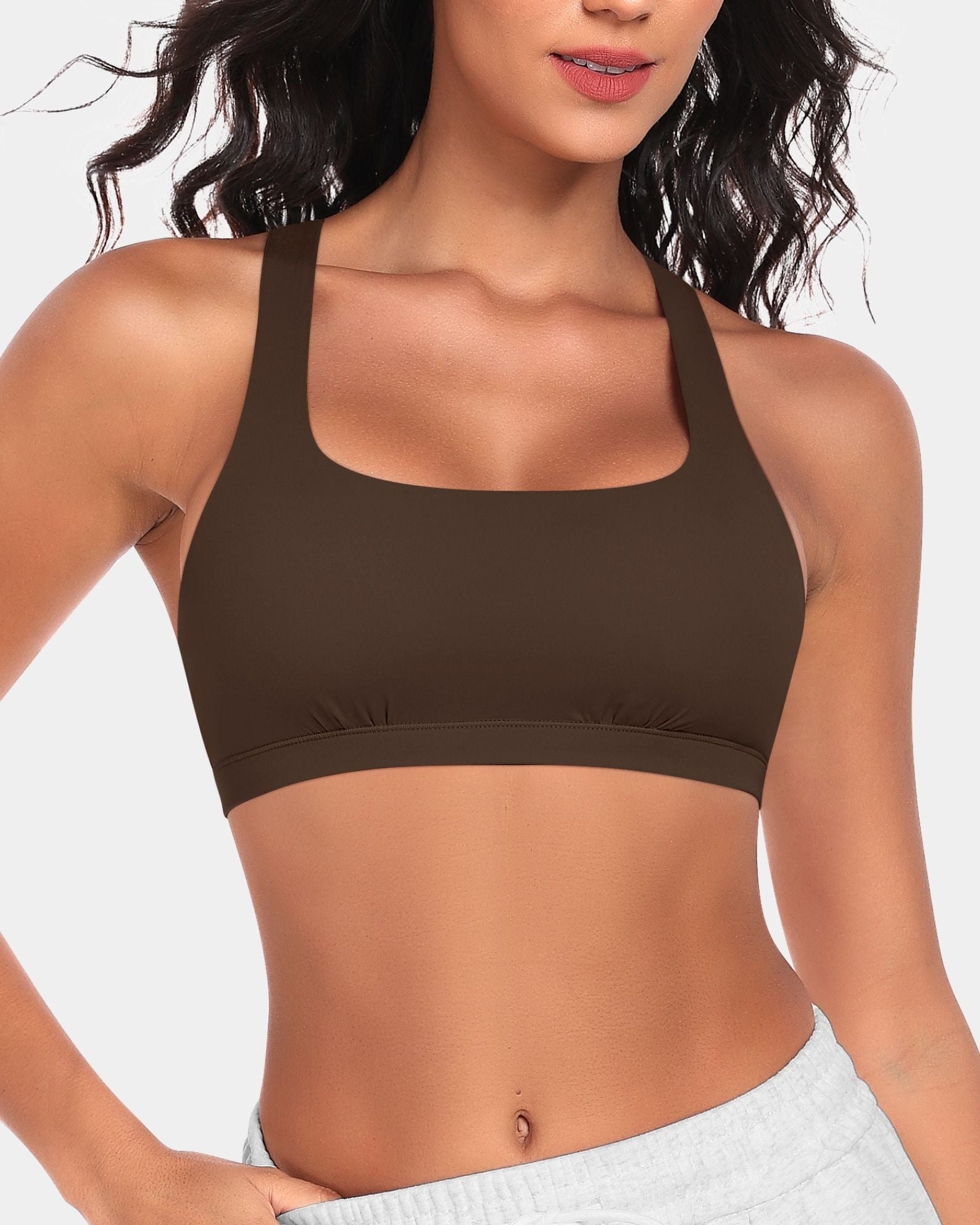 Racerback Tank Top Bra