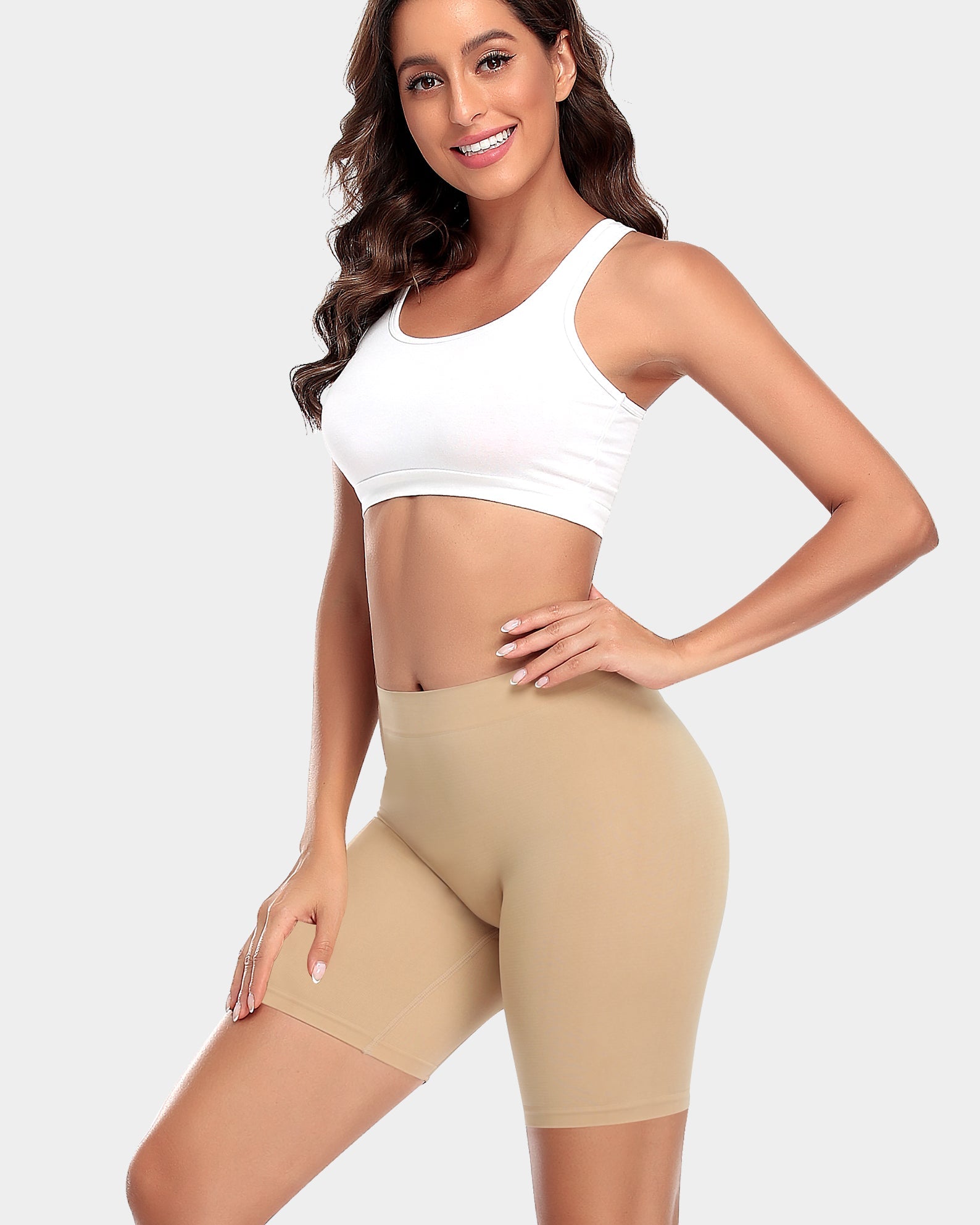 Nahtlose Anti-Reibungs-Slip-Shorts Nahtlose Anti-Reibungs-Slip-Shorts