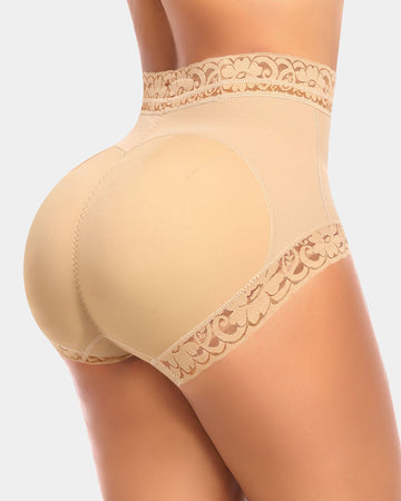 Padded Lace Lifting Brief
