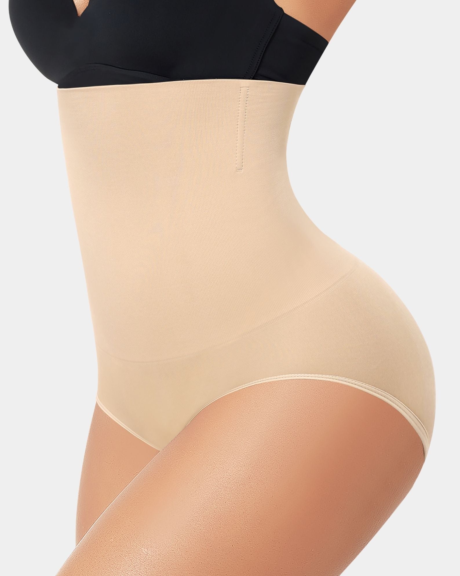 Seamless High-Waisted Shaping Bones Brief