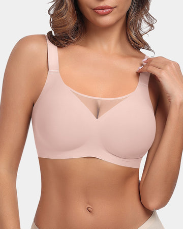 Triangle Mesh Front Bra