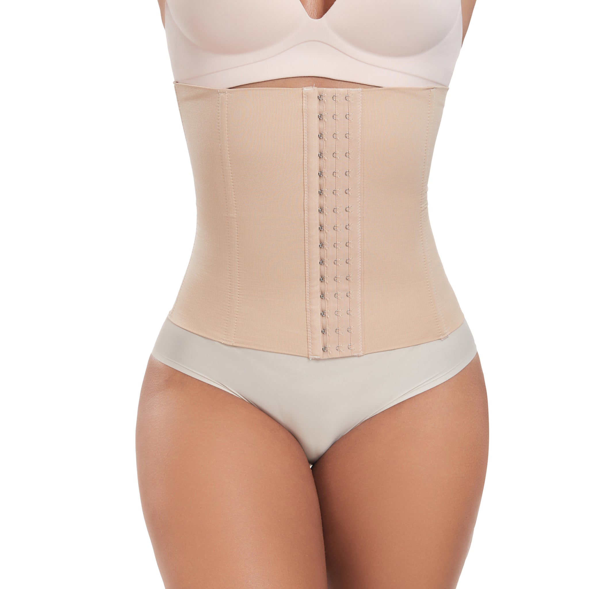 Werena Womens 3 Straps Waist Trainer Shapewear