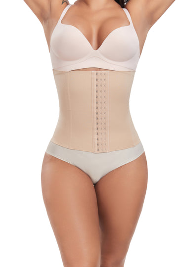 Werena Womens 3 Straps Waist Trainer Shapewear