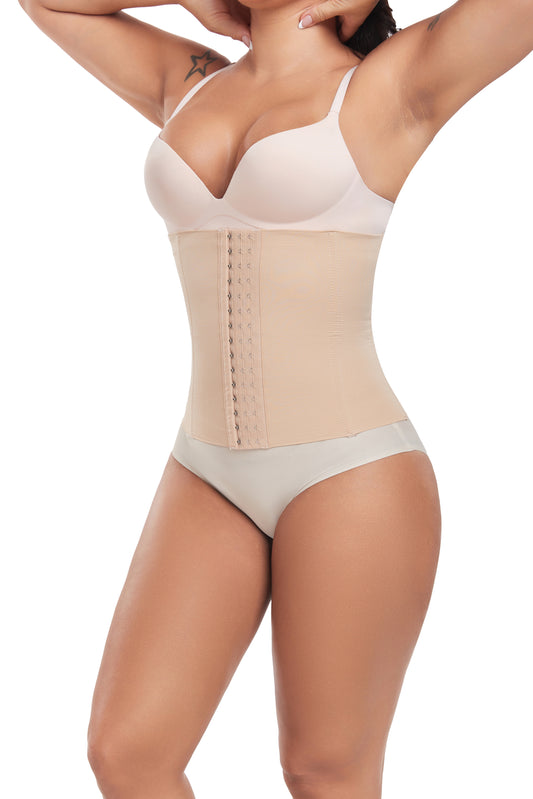 Werena Womens 3 Straps Waist Trainer Shapewear