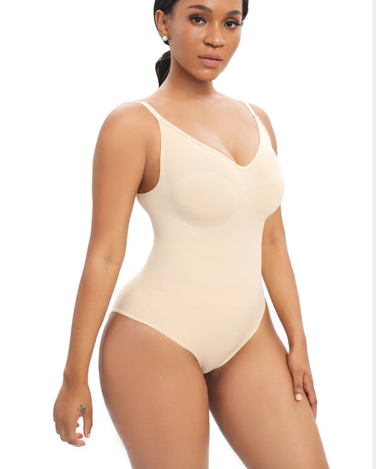 Seamless Tummy Control Brief Bodysuit