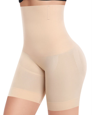 Werena Shapewear Shorts Tummy Control for Women High Waisted Body Shaper Underwear Slimming Slip Shorts Under Dresses