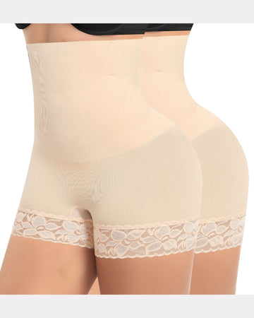 Womens Slip Shorts for Under Dress Seamless Shapewear Boyshorts Tummy Control Panties Shaping Shorts