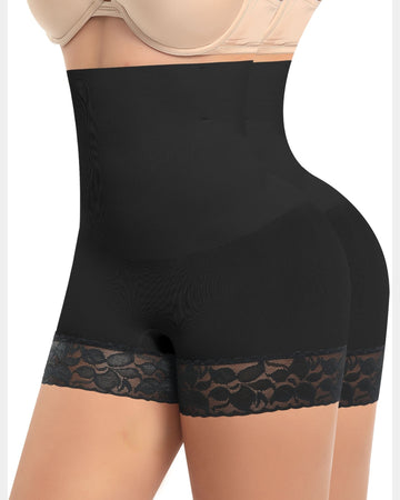Womens Slip Shorts for Under Dress Seamless Shapewear Boyshorts Tummy Control Panties Shaping Shorts