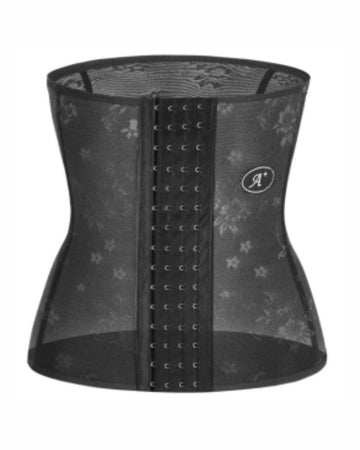 Werena Womens Waist Shapewear Lace Floral Waist Cincher