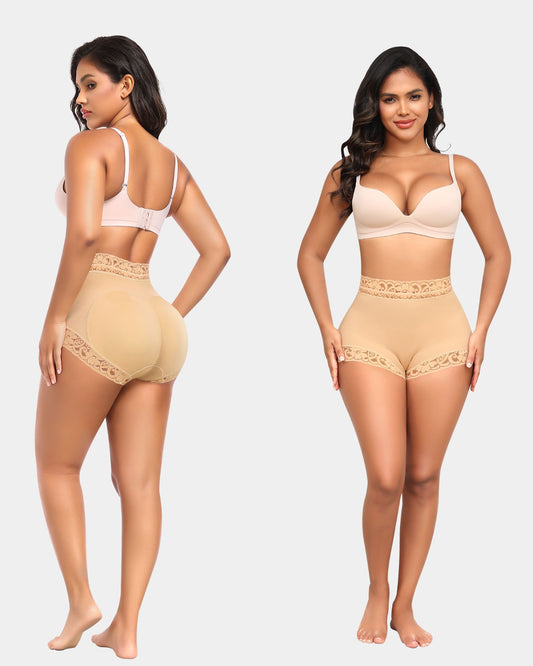 Padded Lace Lifting Brief
